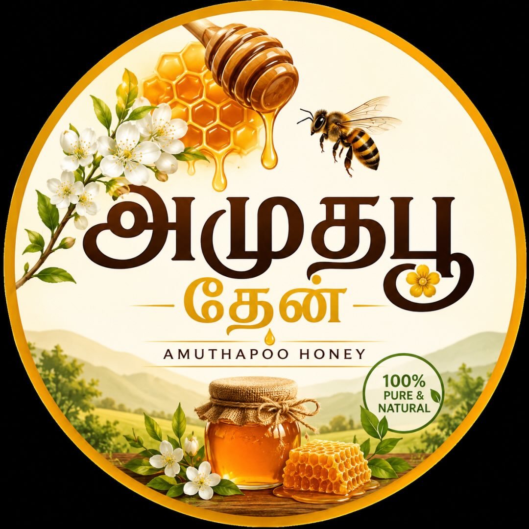 Amudhapoo Honey logo placeholder