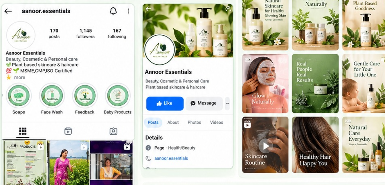 Social Media Management for Lithika’s Bridal Studio & Academy